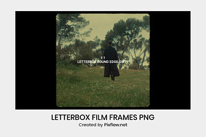 Letterbox Film Frames PNG