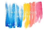 Watercolor Washes, a Texture Graphic by Susan Brand Design (Thumbnail 1 of 4)