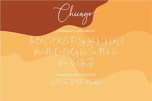 Chicago - Modern Calligraphy Font