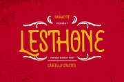 Lesthone, a Handwritten Font by Nathatype (Thumbnail 1 of 15)