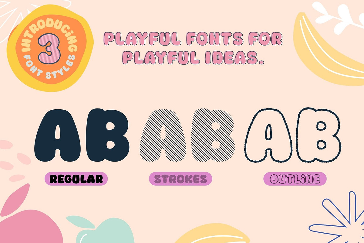 Fox Swirly: 3 Font Styles, a Handwritten Font by Fox7 By Rattana (Photo 2 of 12)