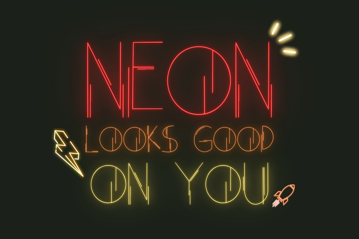 Neonrift, a Sans Serif Font by Dm Studio (Photo 3 of 7)