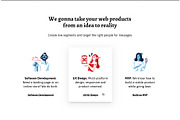 Agency / Portfolio Website Template, a Websites & App Template by Nice, Very Nice (Thumbnail 3 of 7)