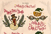 Merry Christmas, a Seasonal Illustration by Ink Stories (Thumbnail 12 of 25)