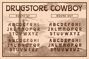Drugstore Cowboy Font Family, a Font by Brethrendesignco (Thumbnail 3 of 6)