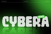 CS Cybera Disco, a Sans Serif Font by Craft Supply Co. (Thumbnail 1 of 8)