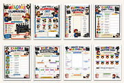 Filmmaking Workbook for Kids, a Stationery Template by Designmela01 (Thumbnail 2 of 5)