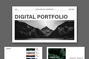 Digital Photography Portfolio Layout, a Presentation Template by tomsarraipodesign (Thumbnail 2 of 2)