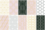 Simple Mono Line Patterns, a Pattern Graphic by Youandigraphics (Thumbnail 10 of 11)