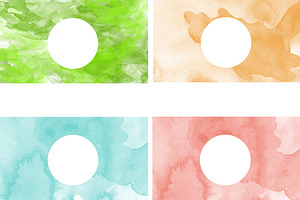 8 Watercolor Background