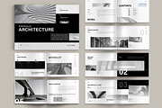 Architecture Portfolio Landscape, a Brochure Template by Pixelpick (Thumbnail 1 of 9)