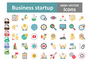 Business Startup Vector Icon, a Solid Icon by Vector Portal