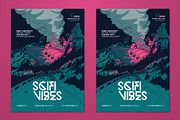 UFO Crash Vector Art Flyer, a Flyer Template by ashenterprise (Thumbnail 2 of 3)