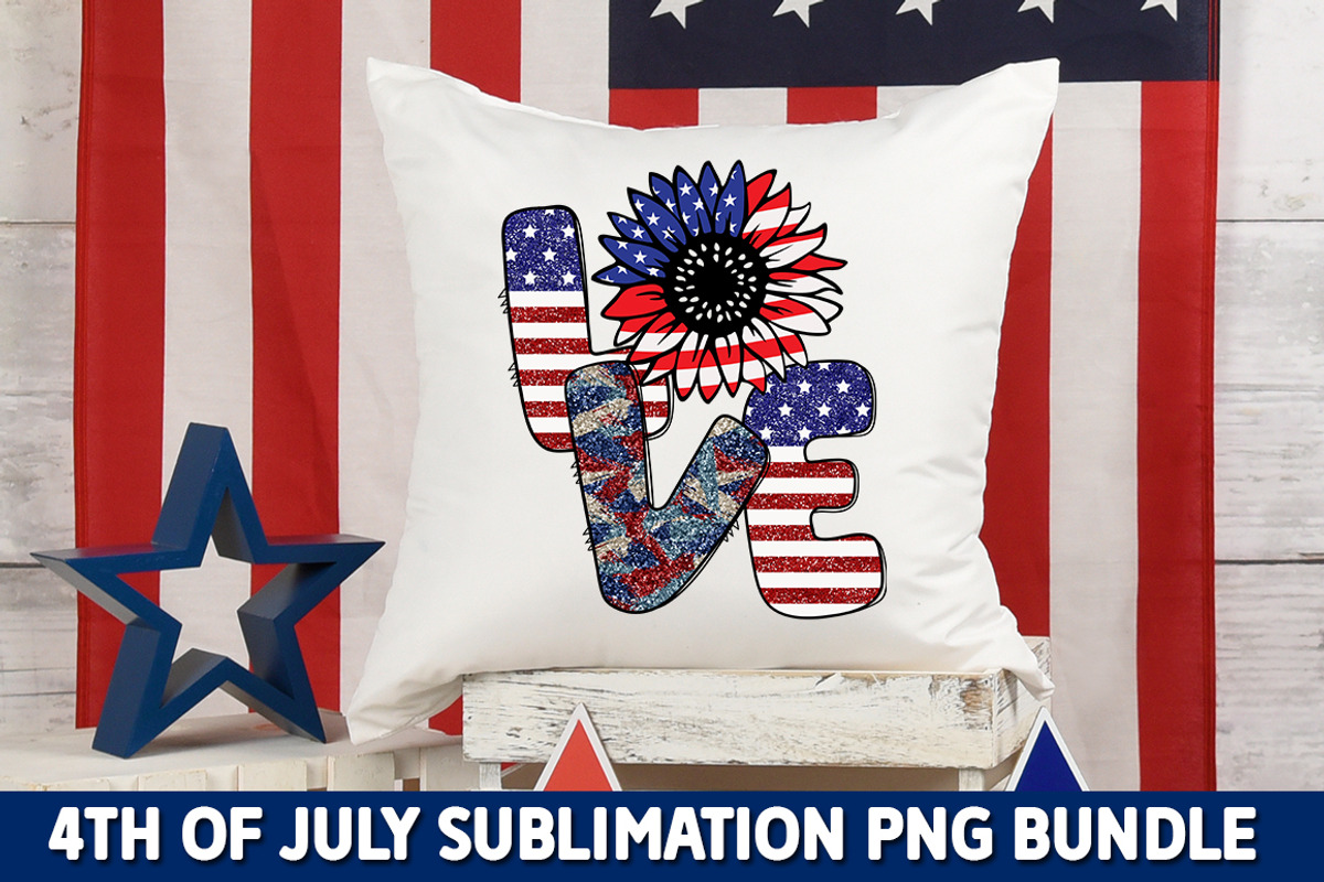 4th of July Sublimation PNG Bundle, an Illustration by Fokira (Photo 4 of 16)