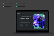 Music Event Presentation PPT, a Presentation Template by Antstheme (Thumbnail 3 of 3)