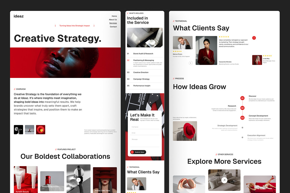 Creative Agency Website UI Figma, an UI Kit Template by peterdraw (Photo 5 of 6)