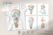 Cute woodland animals clipart., an Animal Illustration by Yuliya Art (Thumbnail 2 of 19)