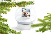Snow Globe Animated Mockup, a Product Mockup by rebrandy (Thumbnail 4 of 11)