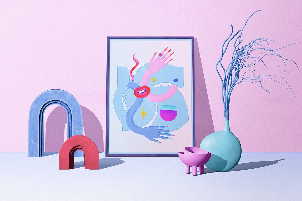 Fancy Art - Modern Collection, a Decorative Illustration by Leila Divine (Photo 8 of 20)