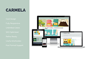 Carmela - Responsive WordPress Theme, a WordPress Template by SiloCreativo (Thumbnail 1 of 3)