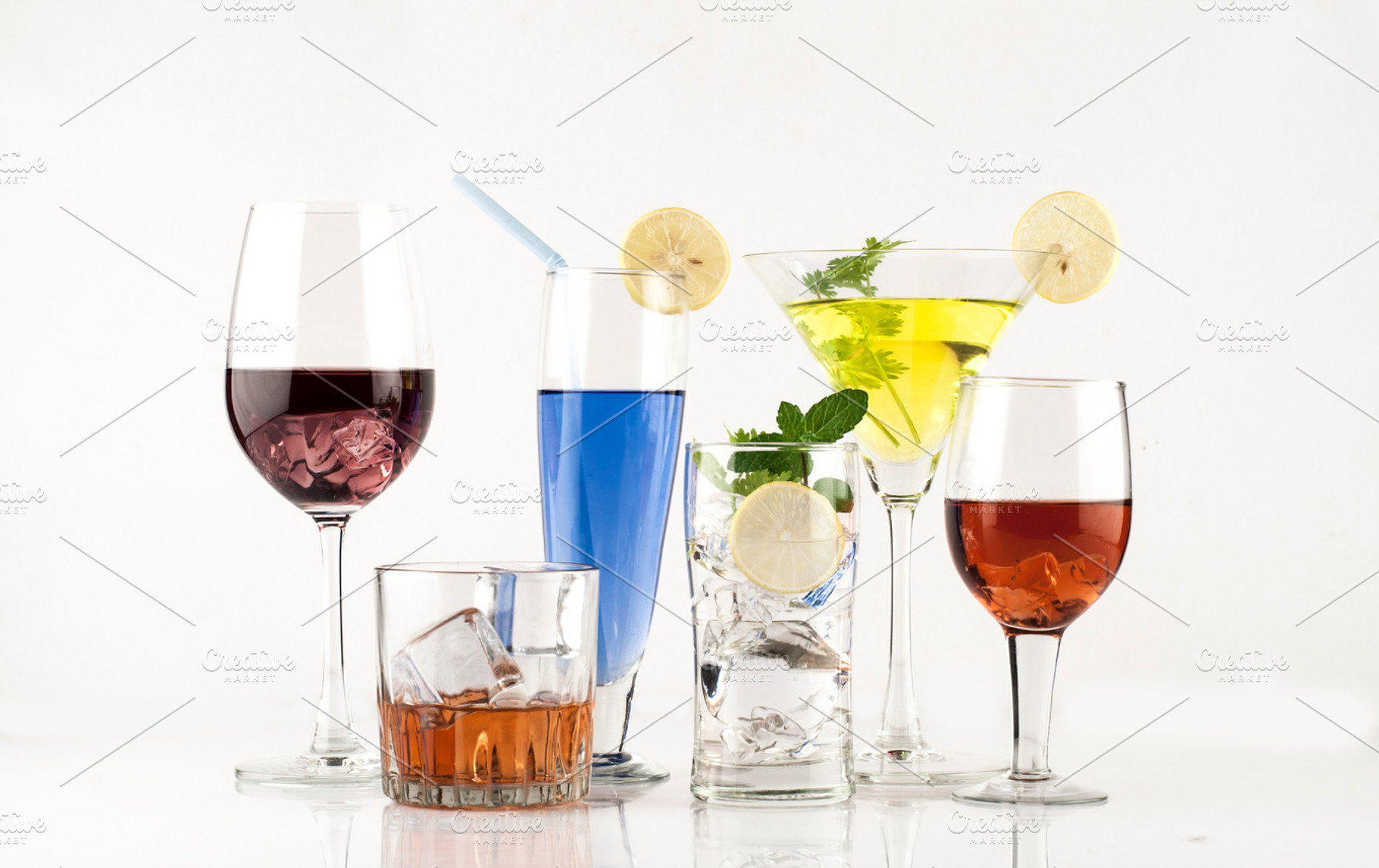 Different Wine Glasses