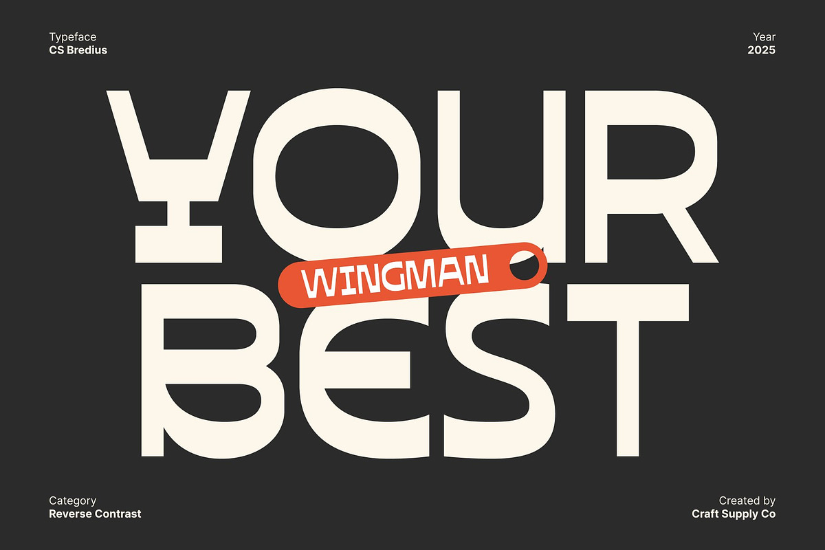 CS Bredius – Quirky Font, a Sans Serif Font by Craft Supply Co. (Photo 2 of 8)