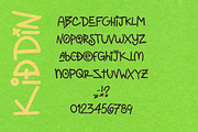 KIDDIN FONT FAMILY, a Script Font by ATV SHOP (Thumbnail 5 of 9)