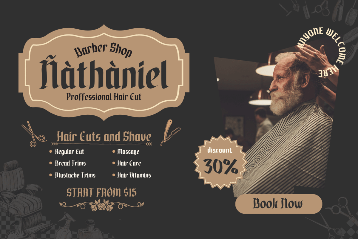 Waxen, a Blackletter Font by twinstd (Photo 3 of 12)