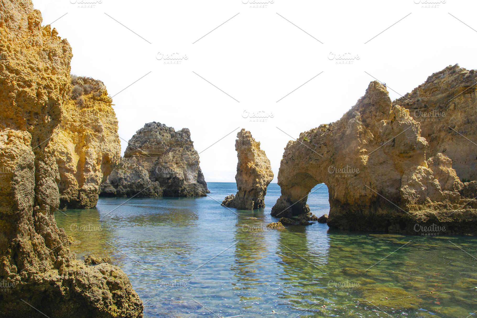 Natural limestone arches, a Nature Photo by DanFLCreativo