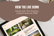 Wix Studio Template Wellness blog, a Wix Template by PATCHPO (Thumbnail 4 of 9)