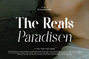The Reals Paradisen - Serif Family, a Serif Font by Ermedia Studio (Thumbnail 1 of 16)