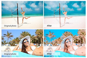 Maldives Presets, Photoshop Actions