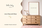Girls Nursery Frame Mockup, a Household Mockup by Coco & Cub Studio (Thumbnail 4 of 5)