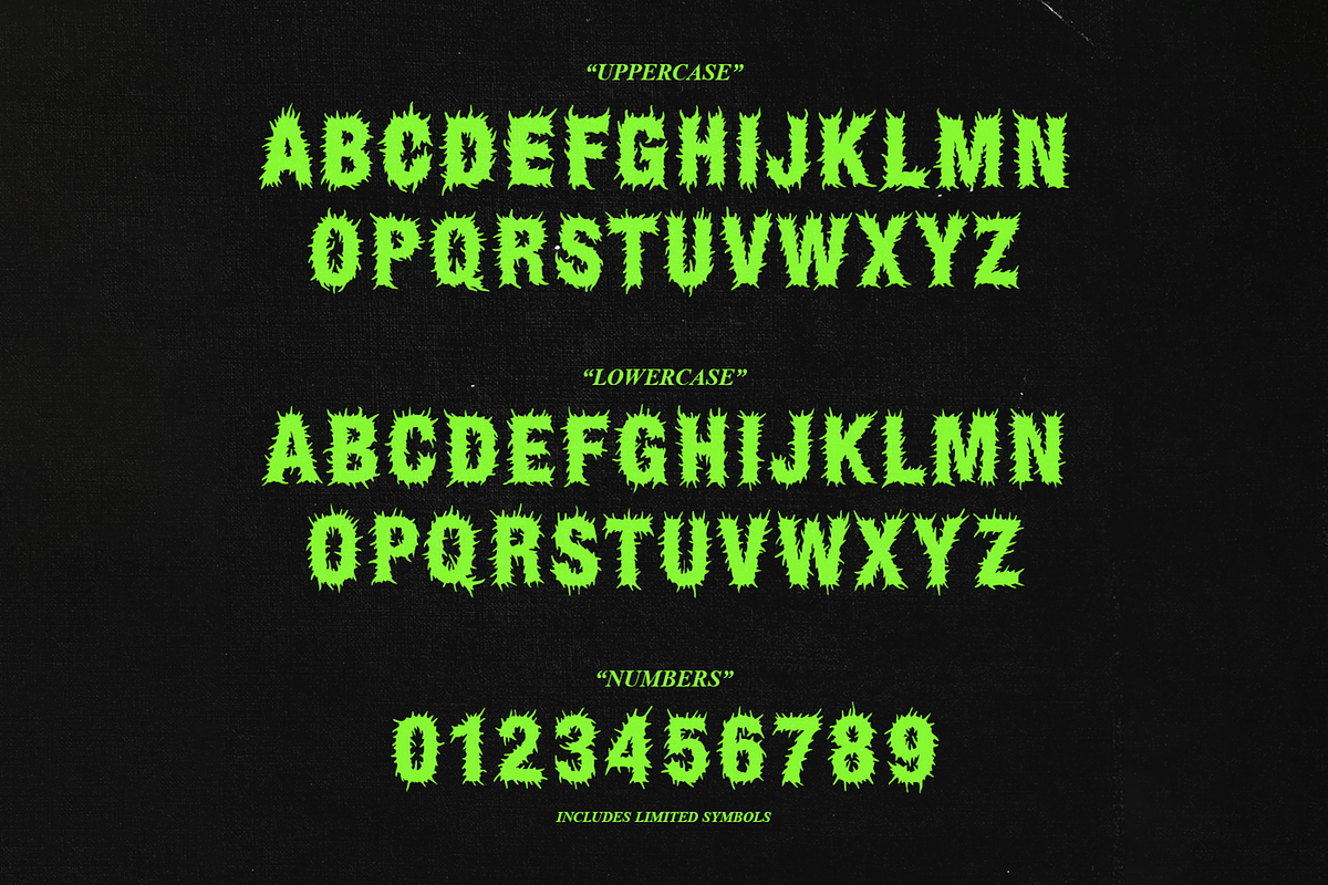 Brain Dead Display Font, a Handwritten Font by Tom Gordon Design (Photo 2 of 2)