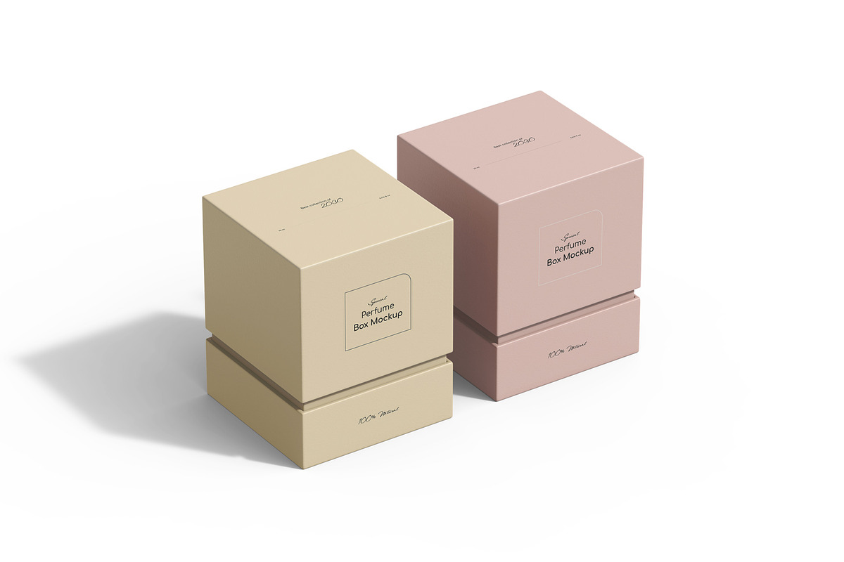 Custom Perfume Box Packaging Mockup, a Packaging Mockup by Ram Studio LLC (Photo 10 of 10)