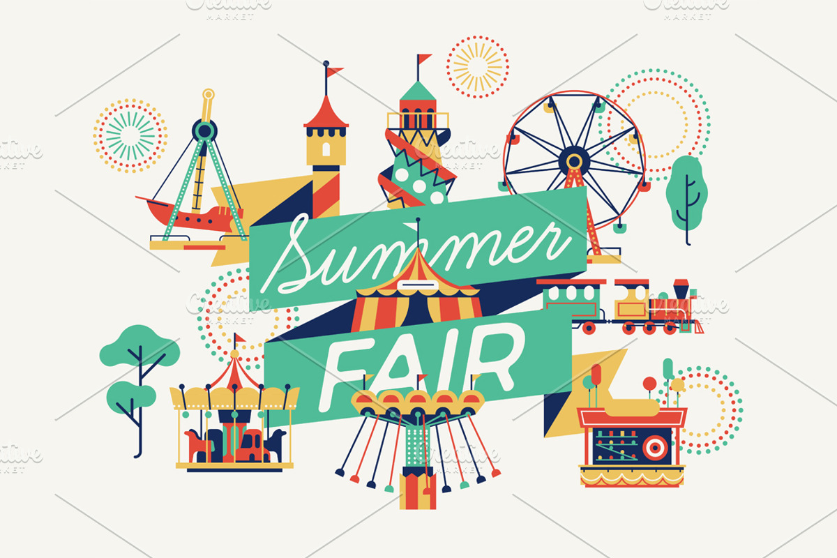 Attracted & Amused. Park graphics, an Illustration by Masha Tace (Photo 10 of 10)