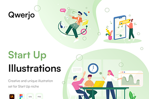 Qwerjo - Start Up Illustartion Kit