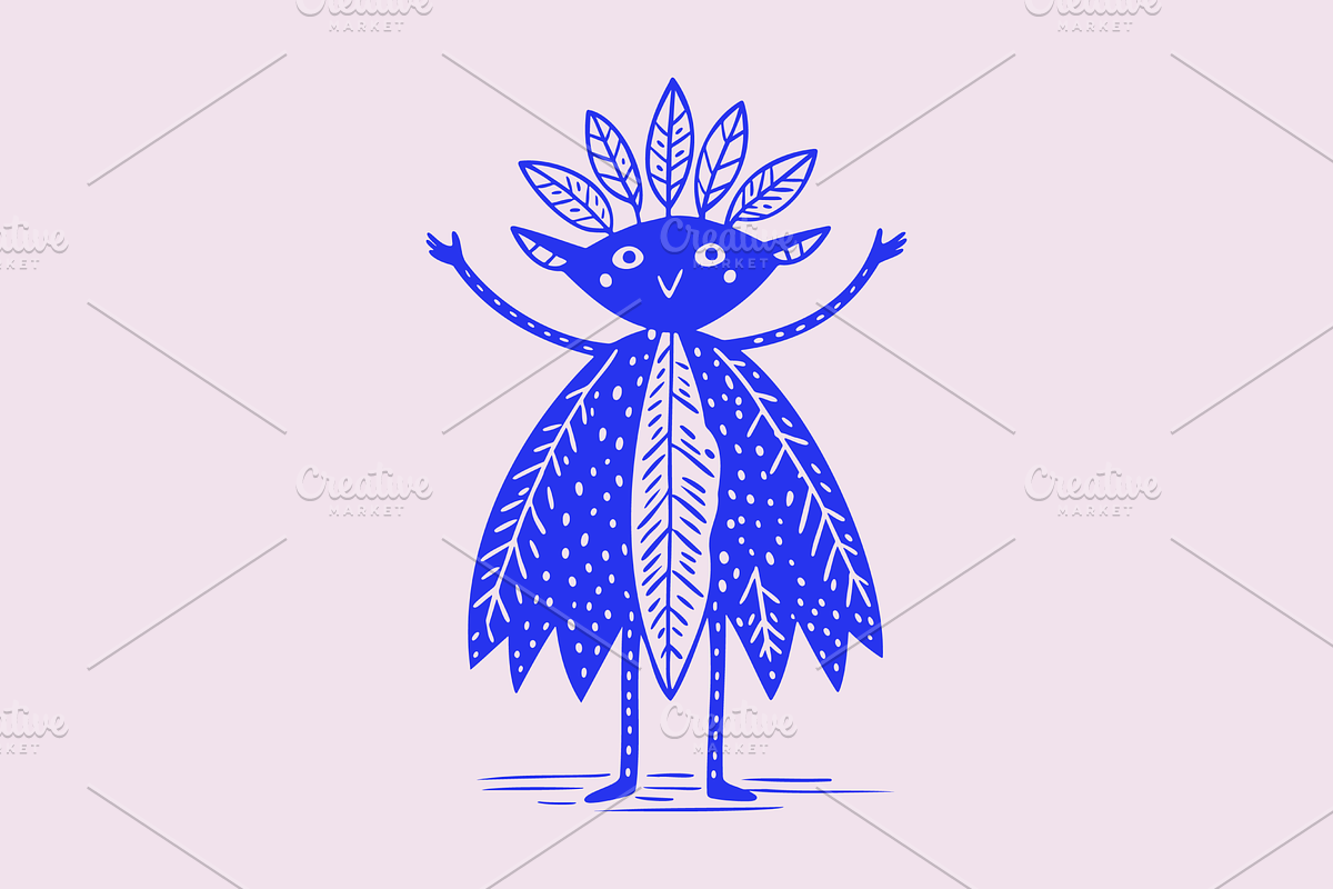 Forest Spirit Characters, a Seasonal Illustration by Danil Polshin (Photo 3 of 5)