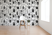 Floral and Insects Folk Art, a Pattern Graphic by Arie Clares (Thumbnail 4 of 11)