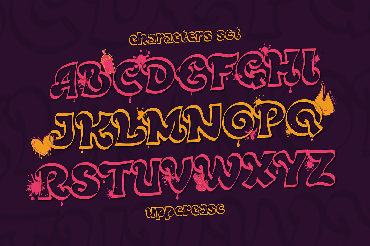 Gargamel Display Handwriting, a Handwritten Font by infernostudio3 (Photo 8 of 10)