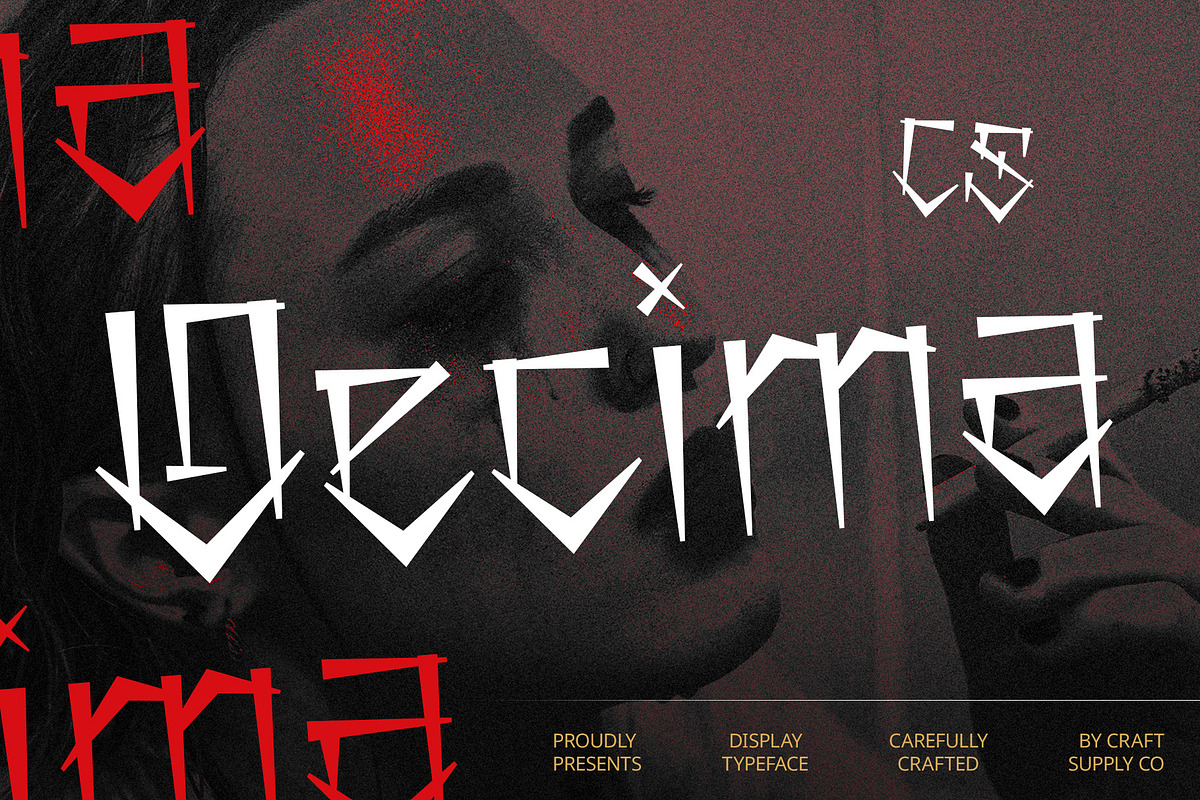 CS Decima – Graffiti Font, a Sans Serif Font by Craft Supply Co. (Photo 1 of 8)
