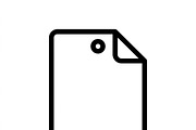 43 Office Supplies Icon Set, an Outline Icon by adenpinkstore (Thumbnail 11 of 20)