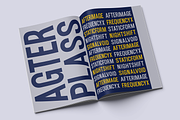 Kruisel - Condensed Sans Serif Font, a Sans Serif Font by RagamKata (Thumbnail 8 of 10)