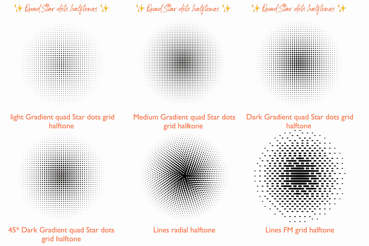Radial halftone gradients for iPad, a Brush Add-On by Mona Ahmed (Photo 8 of 22)
