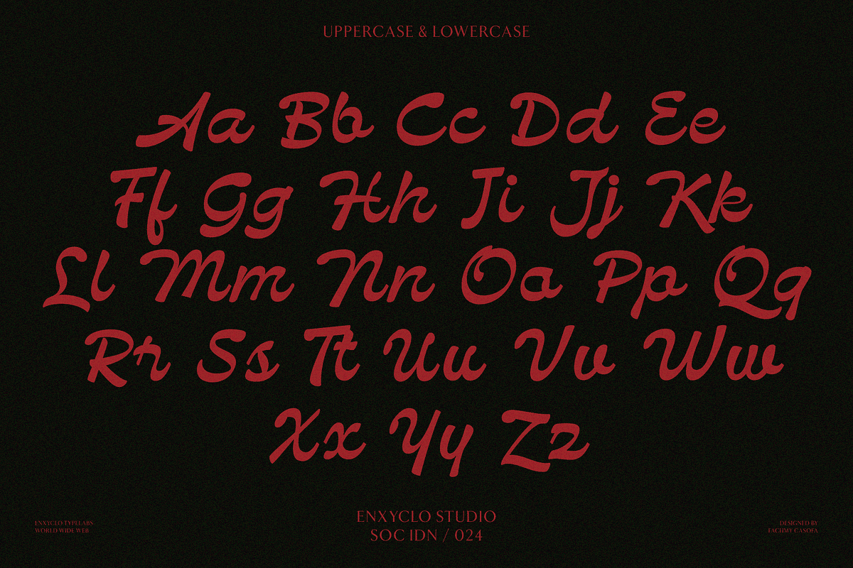NCL Bendstag — Elegant Script, a Script Font by Enxyclo Studio (Photo 12 of 16)