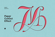 Colored Cut Out Paper Mockup, a Mockup by Design Squad (Thumbnail 1 of 4)
