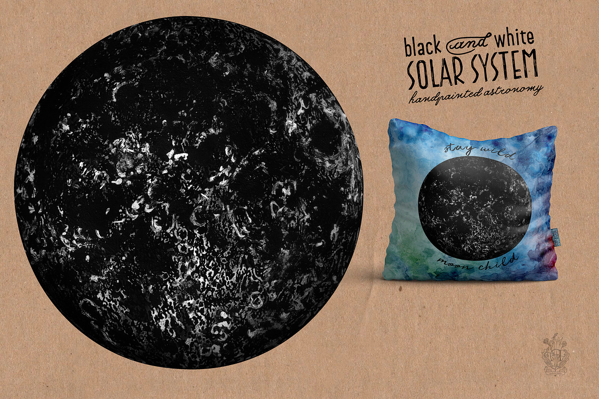 Solar System with gouache and ink, an Illustration by Andrea Tardivo (Photo 13 of 16)