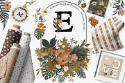 Botanical Garden. Floral Collection, a Decorative Illustration by ApetekMarket (Thumbnail 1 of 12)