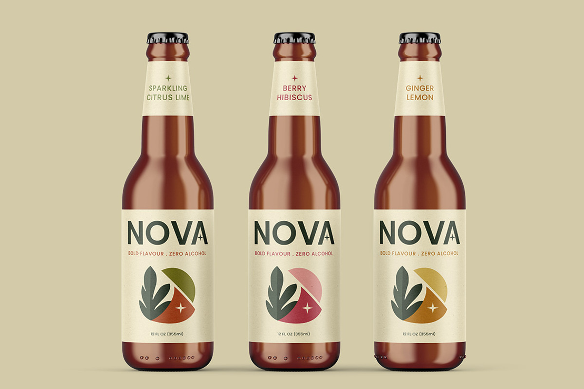 Glass Bottle Mockup Set, a Packaging Mockup by Mockups Planet (Photo 4 of 5)
