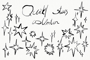 Quirky stars collection